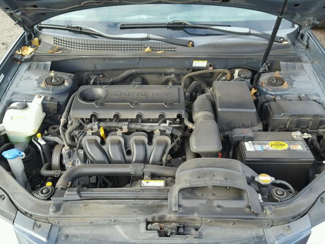 5NPET46C89H415217 - 2009 HYUNDAI SONATA GLS GRAY photo 7