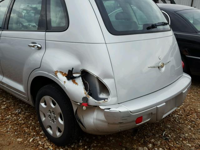 3A4FY48B46T357865 - 2006 CHRYSLER PT CRUISER SILVER photo 9