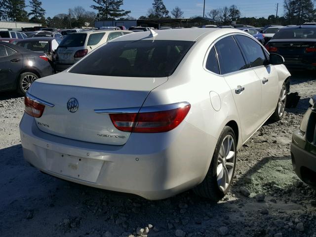 1G4PS5SK8D4105481 - 2013 BUICK VERANO WHITE photo 4