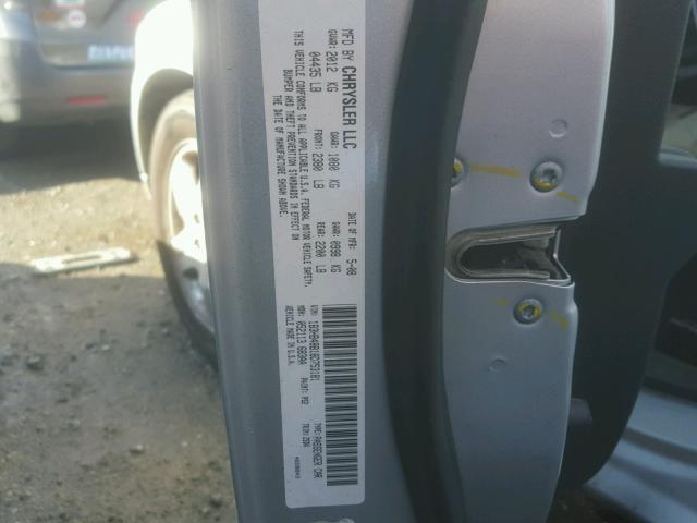 1B3HB48B18D753181 - 2008 DODGE CALIBER SX SILVER photo 10