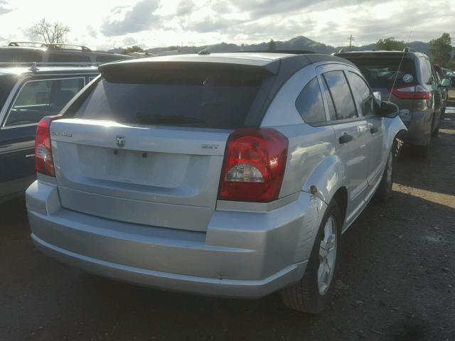 1B3HB48B18D753181 - 2008 DODGE CALIBER SX SILVER photo 4