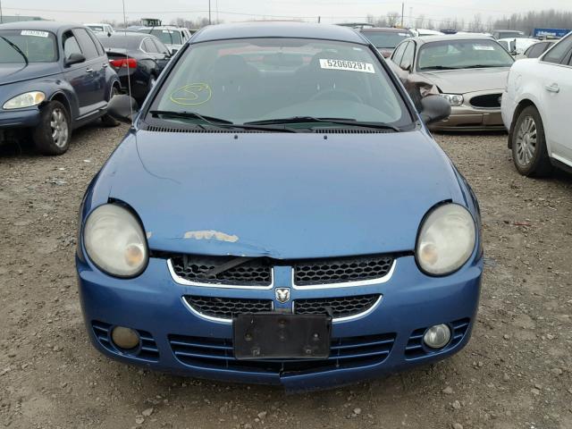 1B3ES56C03D133354 - 2003 DODGE NEON SXT BLUE photo 7