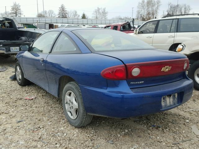 1G1JC12F457113153 - 2005 CHEVROLET CAVALIER BLUE photo 3