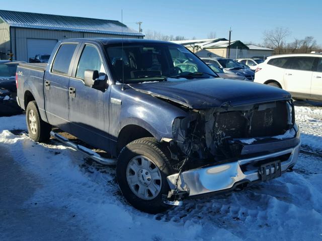 1FTPW14506KB70803 - 2006 FORD F150 SUPER BLUE photo 1