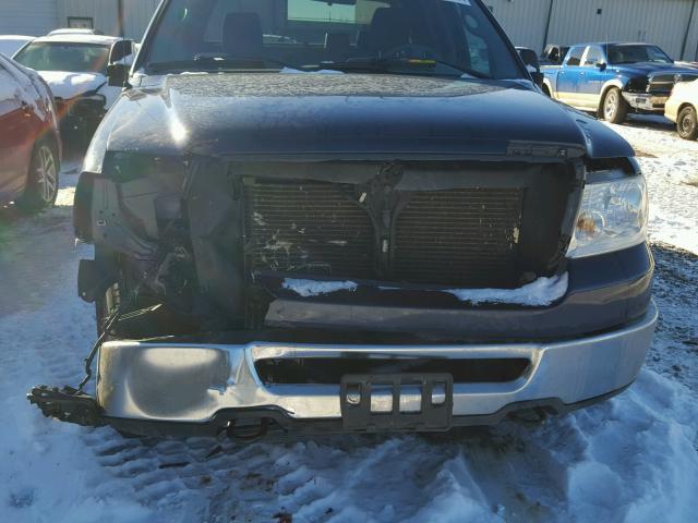 1FTPW14506KB70803 - 2006 FORD F150 SUPER BLUE photo 9