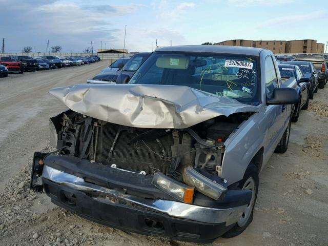 3GCEC14VX6G200641 - 2006 CHEVROLET SILVERADO TAN photo 2