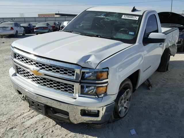 1GCNCREH9FZ181474 - 2015 CHEVROLET SILVERADO WHITE photo 2