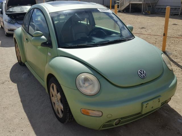 3VWDD21C32M402490 - 2002 VOLKSWAGEN BEETLE TUR 绿色 照片 1