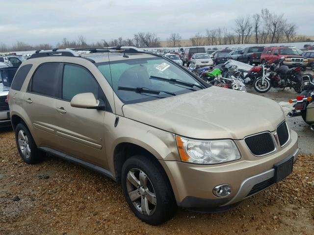 2CKDL63F366056566 - 2006 PONTIAC TORRENT GOLD photo 1