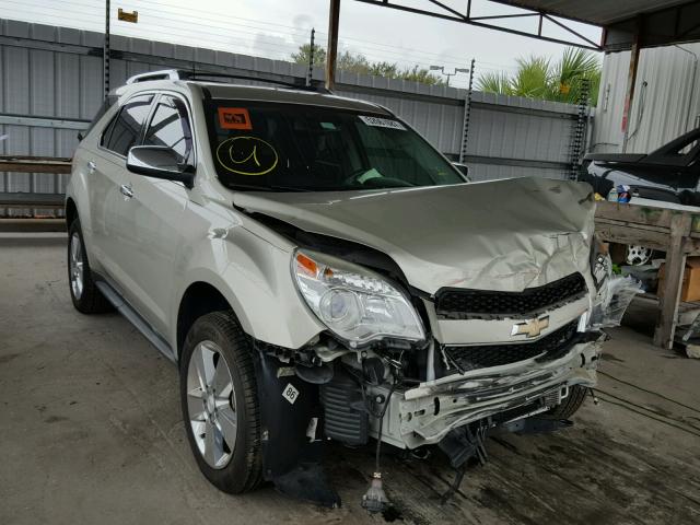 2GNFLFE33D6202665 - 2013 CHEVROLET EQUINOX LT GOLD photo 1