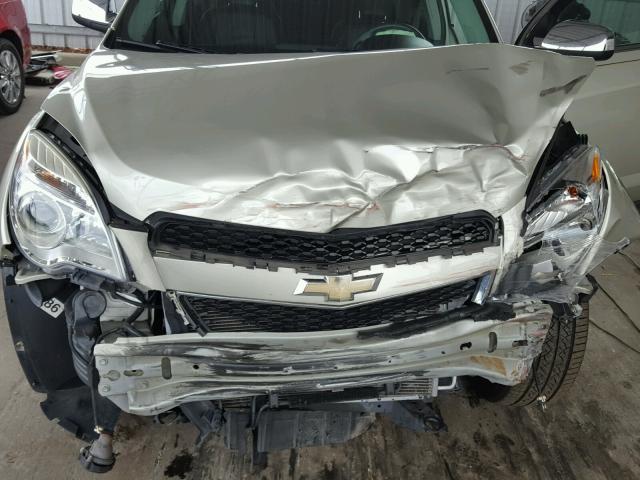 2GNFLFE33D6202665 - 2013 CHEVROLET EQUINOX LT GOLD photo 7