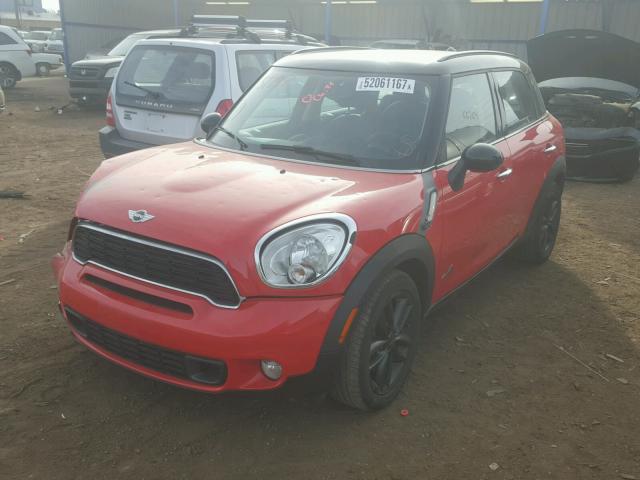 WMWZC5C56CWL60102 - 2012 MINI COOPER RED photo 2