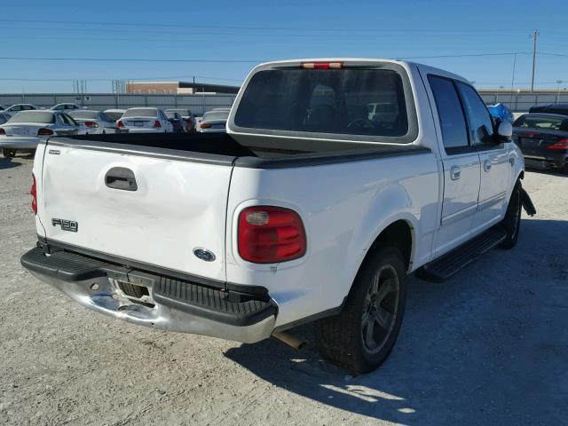 1FTRW07601KC31809 - 2001 FORD F150 SUPER WHITE photo 4