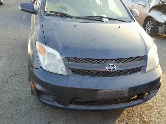 JTKKT624765018390 - 2006 TOYOTA SCION XA GRAY photo 9