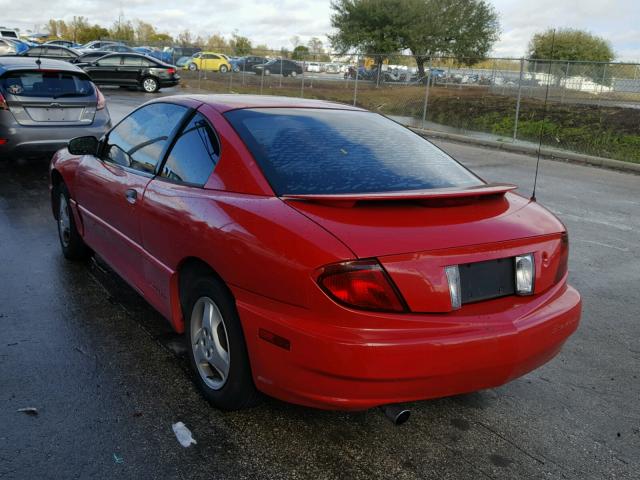 3G2JB12F75S107797 - 2005 PONTIAC SUNFIRE RED photo 3