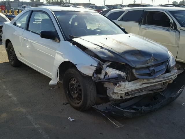 1HGEM22533L041161 - 2003 HONDA CIVIC LX WHITE photo 1