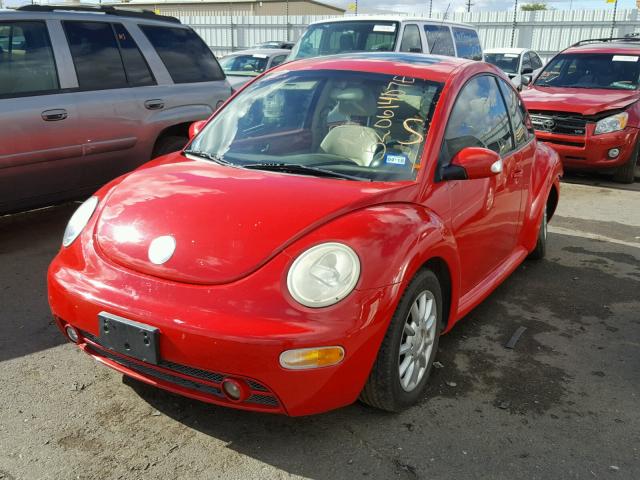 3VWCK31C75M413214 - 2005 VOLKSWAGEN NEW BEETLE 红色 照片 2