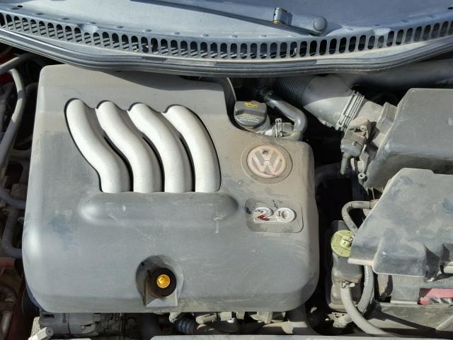 3VWCK31C75M413214 - 2005 VOLKSWAGEN NEW BEETLE 红色 照片 7