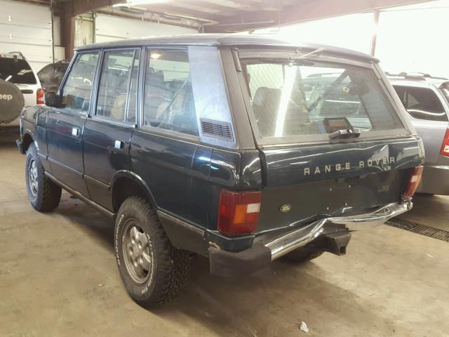 SALHV1241NA618366 - 1992 LAND ROVER RANGE ROVE GREEN photo 3