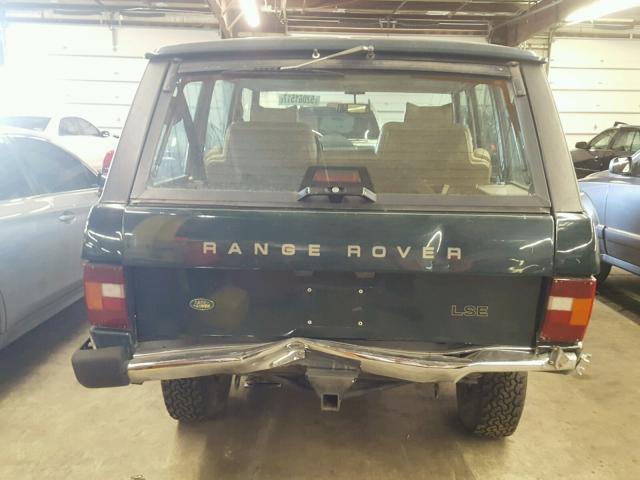 SALHV1241NA618366 - 1992 LAND ROVER RANGE ROVE GREEN photo 9