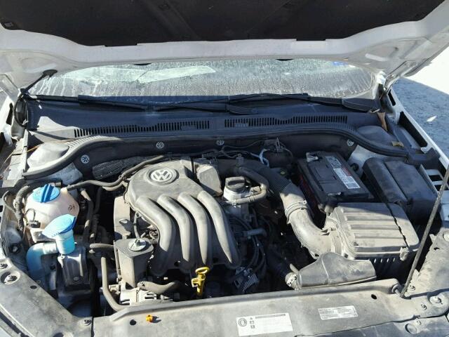 3VW2K7AJ5DM451119 - 2013 VOLKSWAGEN JETTA BASE 白色 照片 7