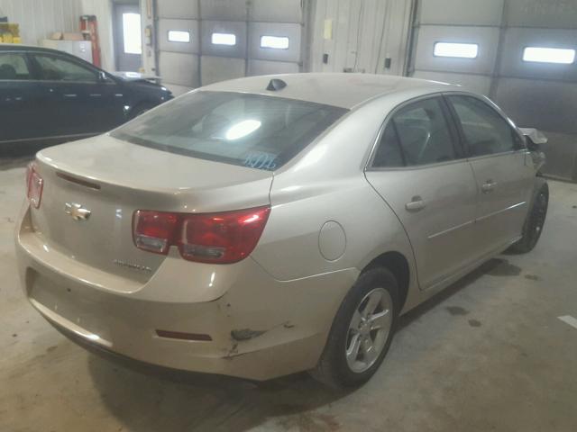 1G11B5SL6EF191522 - 2014 CHEVROLET MALIBU LS GOLD photo 4