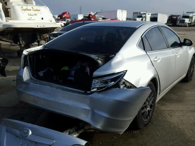 1YVHZ8BH6C5M26710 - 2012 MAZDA 6 I Plata foto 4