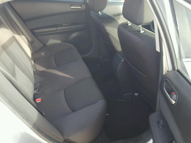 1YVHZ8BH6C5M26710 - 2012 MAZDA 6 I Plata foto 6