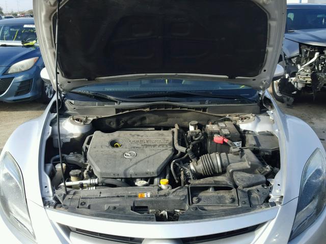 1YVHZ8BH6C5M26710 - 2012 MAZDA 6 I Plata foto 7