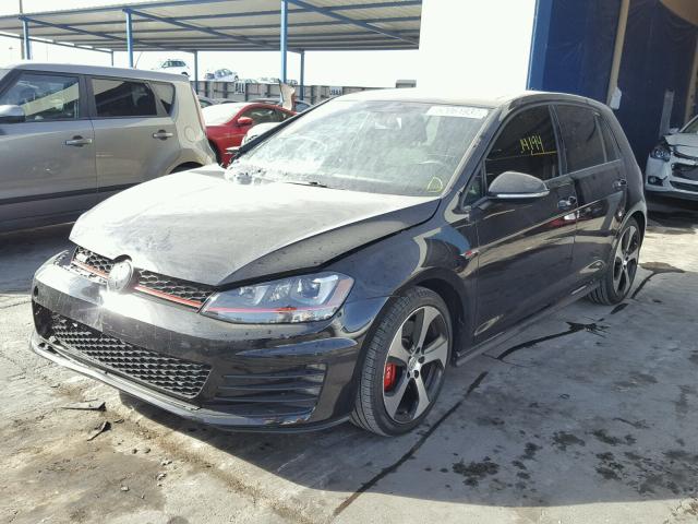 3VW547AU1GM061379 - 2016 VOLKSWAGEN GTI S/SE BLACK photo 2