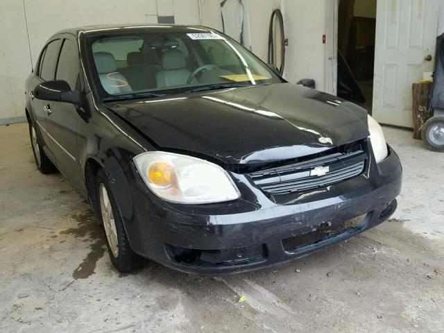 1G1AZ55F767757040 - 2006 CHEVROLET COBALT LTZ BLACK photo 1