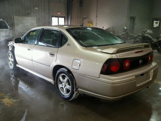 2G1WH52K559100082 - 2005 CHEVROLET IMPALA LS TAN photo 3