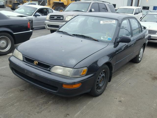 2T1BB02E4VC182911 - 1997 TOYOTA COROLLA DX BLACK photo 2