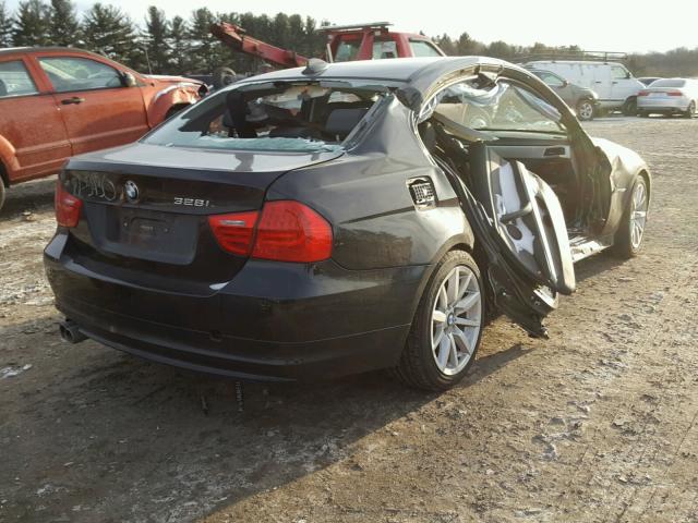 WBAPH5C50BA447482 - 2011 BMW 328 I SULE BLACK photo 4