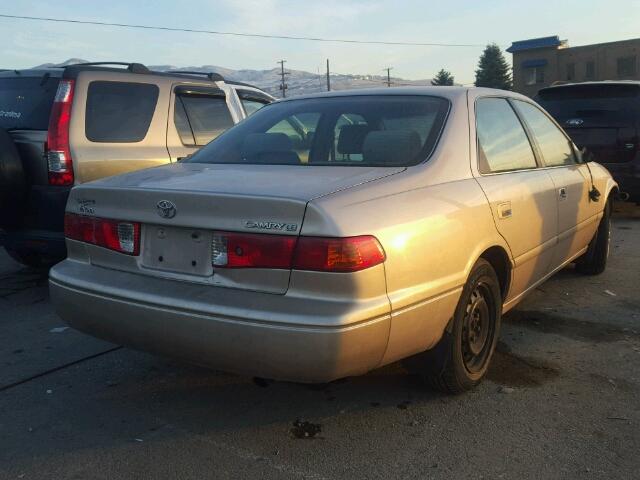 4T1BG22K51U811233 - 2001 TOYOTA CAMRY CE TAN photo 4