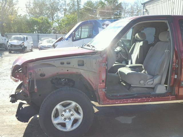 5TBRN34142S318385 - 2002 TOYOTA TUNDRA ACC BURGUNDY photo 9