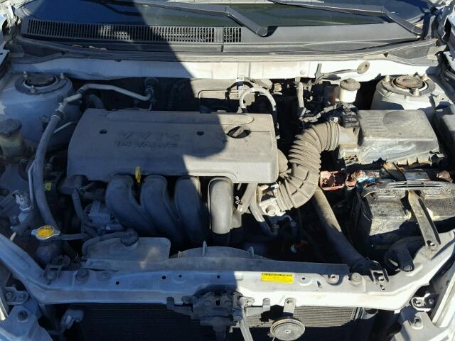 2T1KR32E16C559595 - 2006 TOYOTA COROLLA MA SILVER photo 7