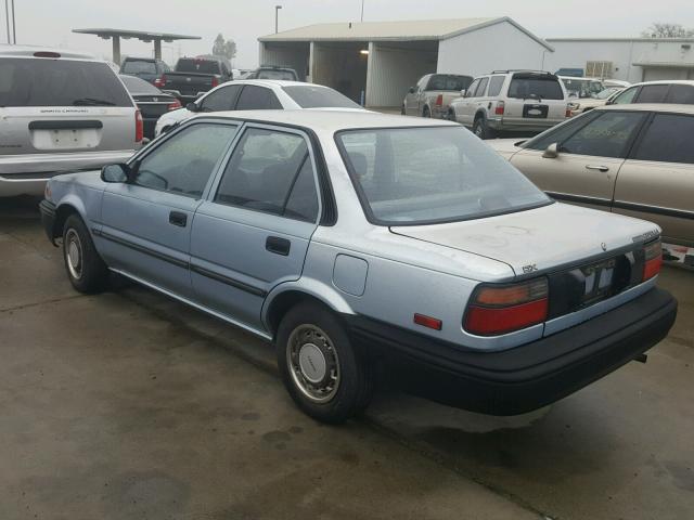 JT2AE92E1K3195300 - 1989 TOYOTA COROLLA DL BLUE photo 3