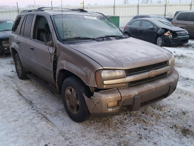 1GNDT13S132311769 - 2003 CHEVROLET TRAILBLAZE GOLD photo 1