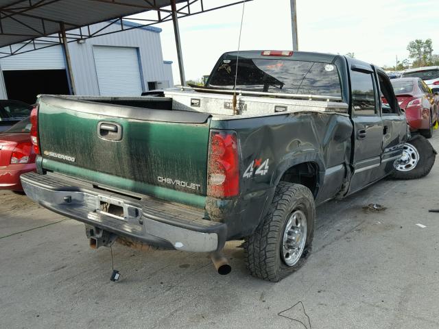 1GCHK23124F103503 - 2004 CHEVROLET SILVERADO GREEN photo 4