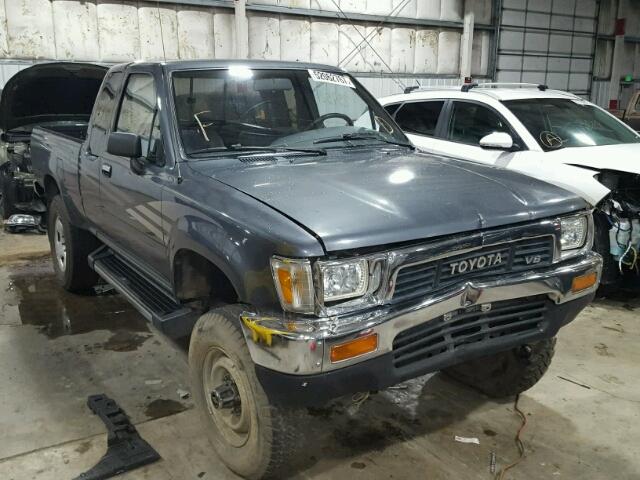 JT4VN13G0M5046037 - 1991 TOYOTA PICKUP 1/2 GRAY photo 1