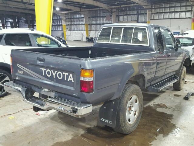 JT4VN13G0M5046037 - 1991 TOYOTA PICKUP 1/2 GRAY photo 4