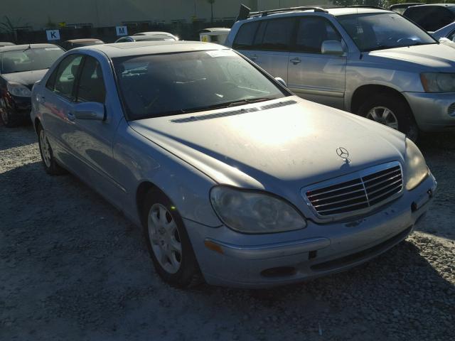 WDBNG70J5YA119976 - 2000 MERCEDES-BENZ S 430 BLUE photo 1