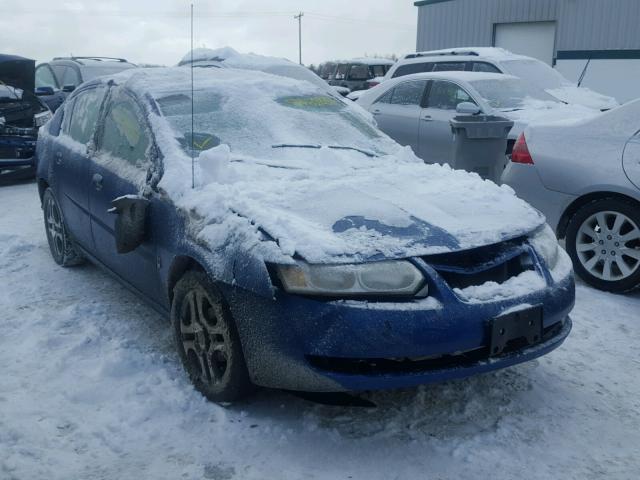 1G8AL52F65Z180768 - 2005 SATURN ION LEVEL BLUE photo 1