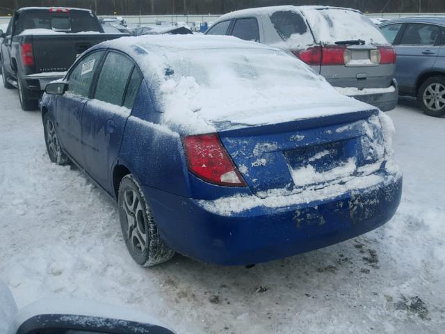 1G8AL52F65Z180768 - 2005 SATURN ION LEVEL BLUE photo 3