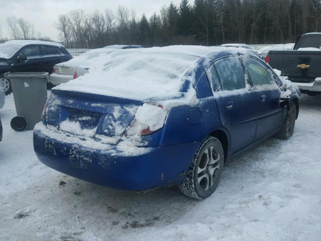 1G8AL52F65Z180768 - 2005 SATURN ION LEVEL BLUE photo 4