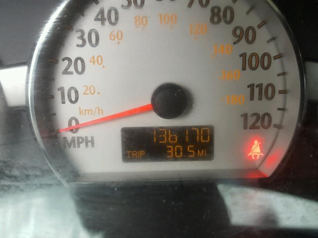 1G8AL52F65Z180768 - 2005 SATURN ION LEVEL BLUE photo 8