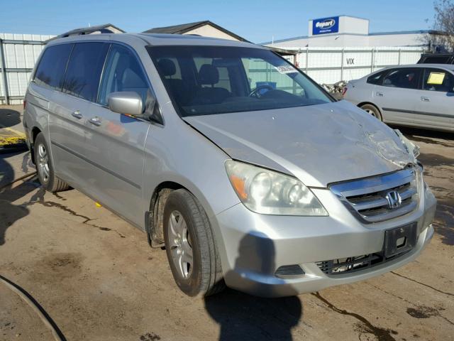 5FNRL386X6B417712 - 2006 HONDA ODYSSEY EX SILVER photo 1