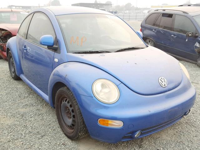 3VWCC21C2YM429896 - 2000 VOLKSWAGEN NEW BEETLE 蓝色 照片 1