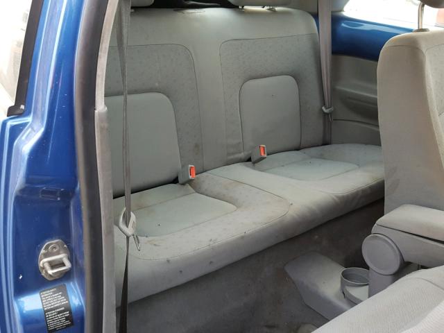 3VWCC21C2YM429896 - 2000 VOLKSWAGEN NEW BEETLE 蓝色 照片 6